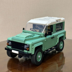 creator tech moc land rover defender 90 bricks toy