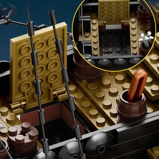 creator tech moc the ship of silence bricks toy creator tech moc the ship of silence bricks toy