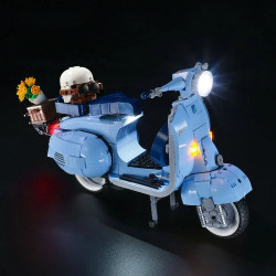 diy led light kit for 10298 vespa 125