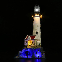 diy led light set for 21335 the electric lighthouse