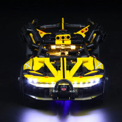diy led light set for 42151 bugatti bolide
