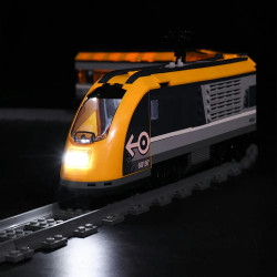 diy led light set for 60197 city passenger train