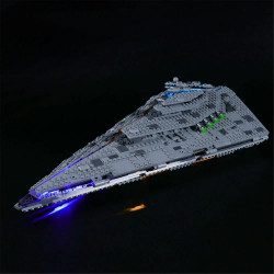 diy led lights set for 75190 first order star destroyer