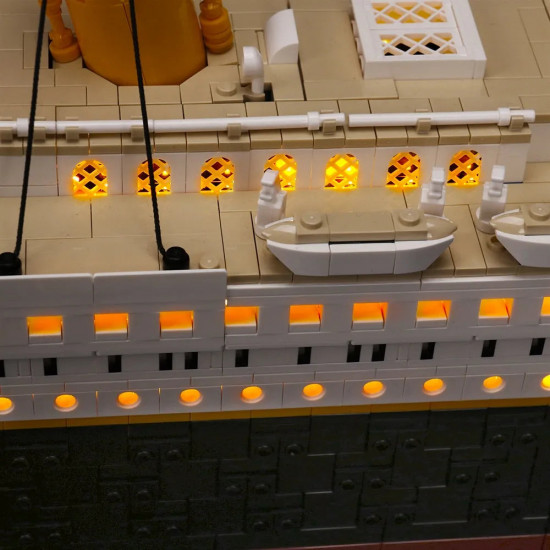 diy led lights set for creator 10294 titanic ship diy led lights set for creator 10294 titanic ship