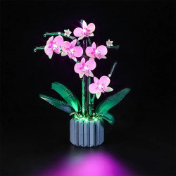 diy led lights set for ideas 10311 orchid plant