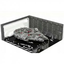 docking bay moc for star wars ucs millennium falcon bricks and light