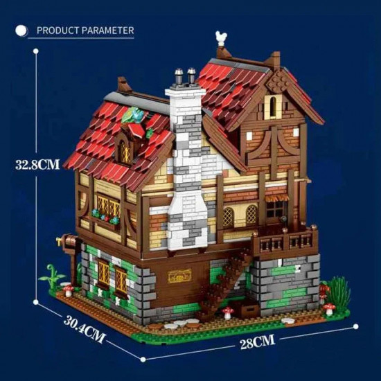 european century moc medieval town bistro bricks toy european century moc medieval town bistro bricks toy