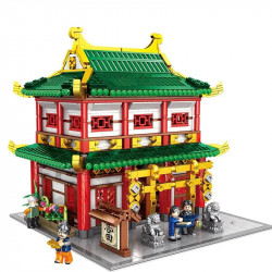expert creator ancient china town pawnshop bricks toy