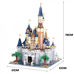 expert creator girl princess moc paradise castle bricks toy