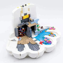 expert creator the little mermaid royal clamshell bricks toy