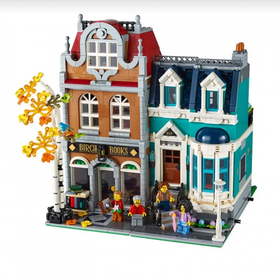 expert moc 10201 creator city book store shop bricks toy expert moc 10201 creator city book store shop bricks toy