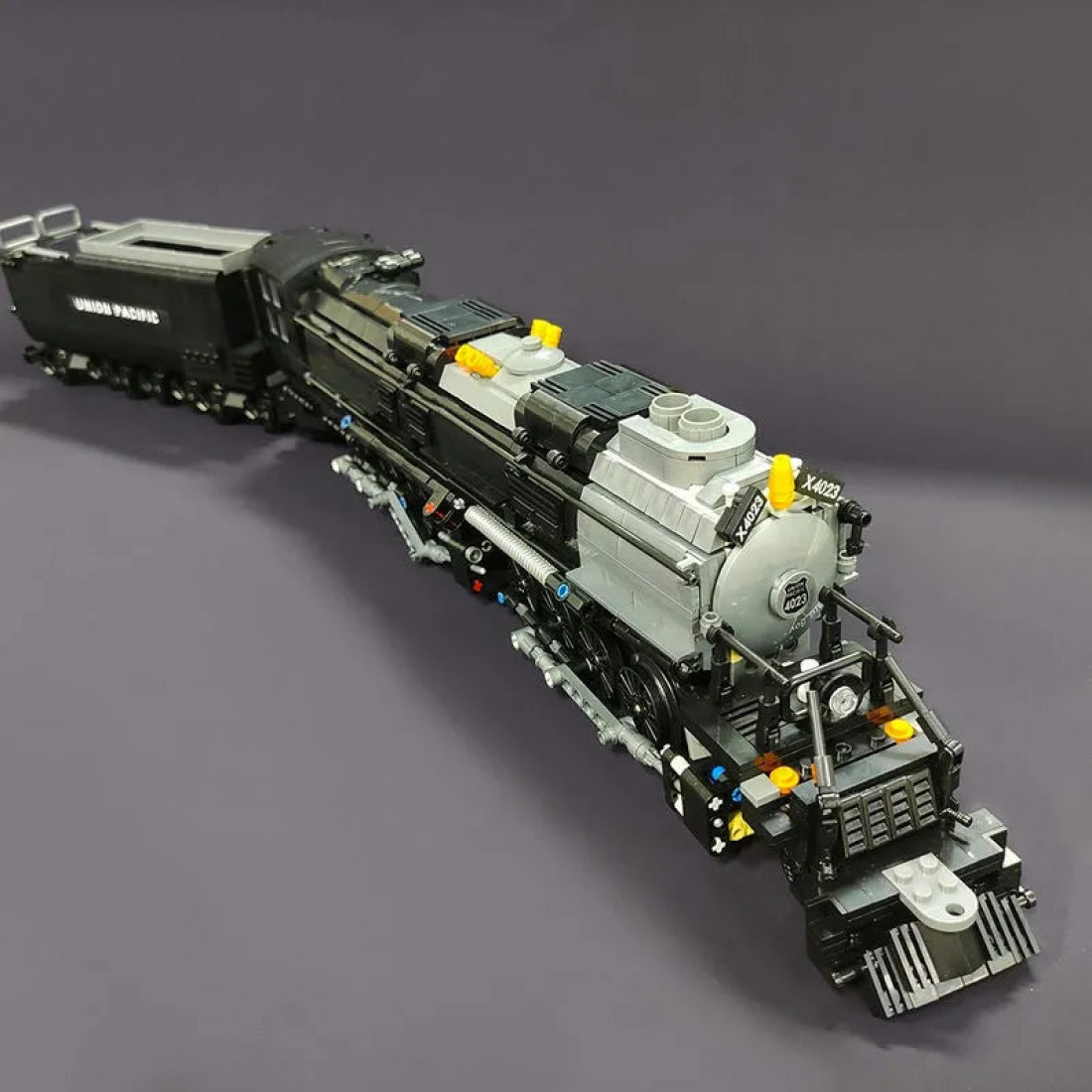 expert moc bigboy steam locomotive train bricks toy 59005 - expert-moc ...