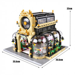 experts creator city moc botanical garden bricks toy