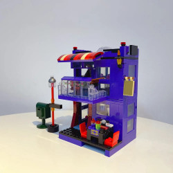 harry potter moc magic diagon pub bricks toys