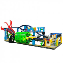 idea moc underwater amusement park bricks toys 37400