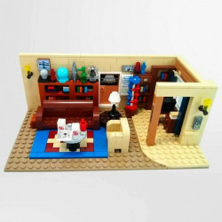 ideas 16024 tv series friends moc big bang theory kids toys