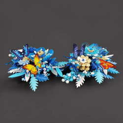 ideas creator expert dried flower decoration bricks toy