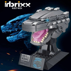 ideas expert moc godzilla head bricks toys 687401