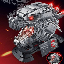 ideas expert moc mecha king kong head bricks toys