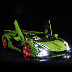 led light for 42115 lamborghini sian fkp 37