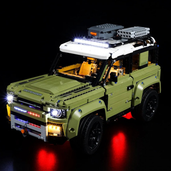 led light kit for 42110 technic defender car led light kit for 42110 technic defender car