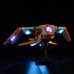 led light kit for 76193 the guardians ship
