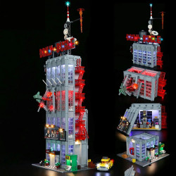led light kit for super hero 76178 the daily bugle
