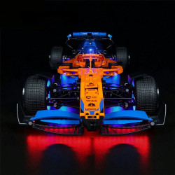 led light set for 42141 mclaren formula race car