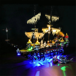 led light set for 71042 the silent mary