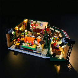 led light set for ideas 21319 central perk