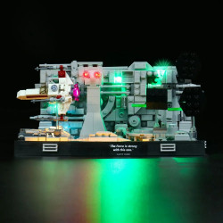 led light set for star wars 75329 trench run diorama