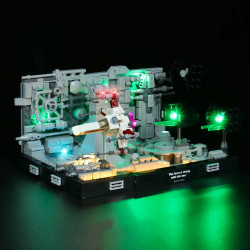 led light set for star wars 75329 trench run diorama