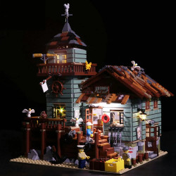 led lighting kit for 21310 the old fishing store