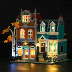 led lighting set for 10270 the bookshop