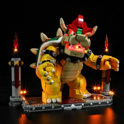 led lighting set for 71411 the mighty bowser