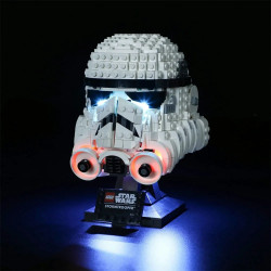 led lighting set for 75276 stormtrooper helmet