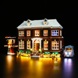 led lighting set for ideas 21330 home alone house