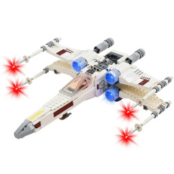 led lights for star wars 75301 luke skywalker x-wing fighter