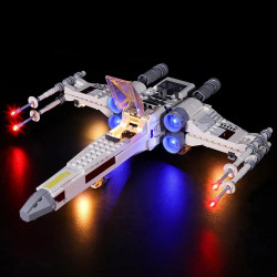 led lights for star wars 75301 luke skywalker x-wing fighter