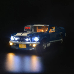 led lights set for 10265 the ford mustang