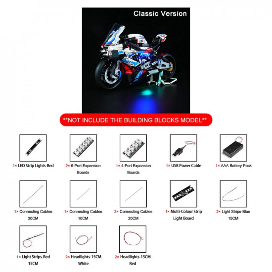 led lights set for 42130 racing motorcycle m 1000 rr led lights set for 42130 racing motorcycle m 1000 rr
