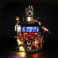 led lights set for 70620 the ninjago city