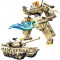 mecha transformers robot battle tank deformation bricks toy