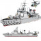 military 052d missile destroyer warship cruiser bricks toys