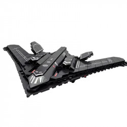 military china h-20 stealth bomber aircraft bricks toy