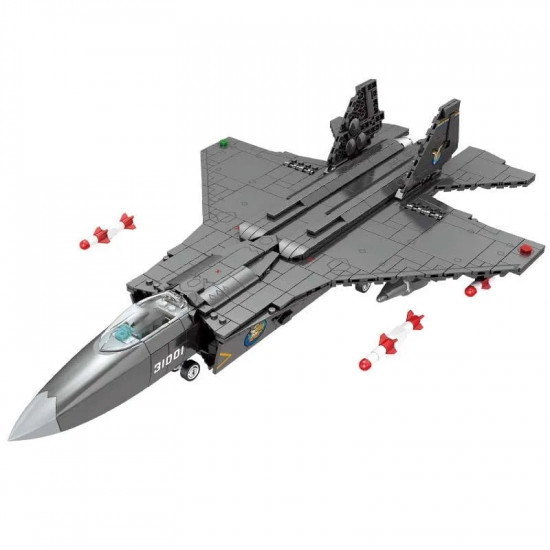 military moc fc-31 fighter aircraft jet bricks toy military moc fc-31 fighter aircraft jet bricks toy