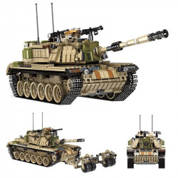 military moc israel m60 main battle tank bricks toys