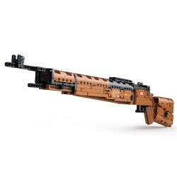 military moc mauser 98k sniper rifle gun bricks toys