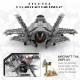 military moc stealth fighter jet f-35 aircraft bricks toys military moc stealth fighter jet f-35 aircraft bricks toys