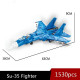 military moc su-35 fighter aircraft jet plane bricks toys military moc su-35 fighter aircraft jet plane bricks toys